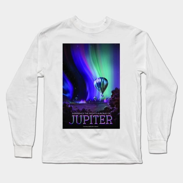 Jupiter Concept Art Long Sleeve T-Shirt by Big Term Designs